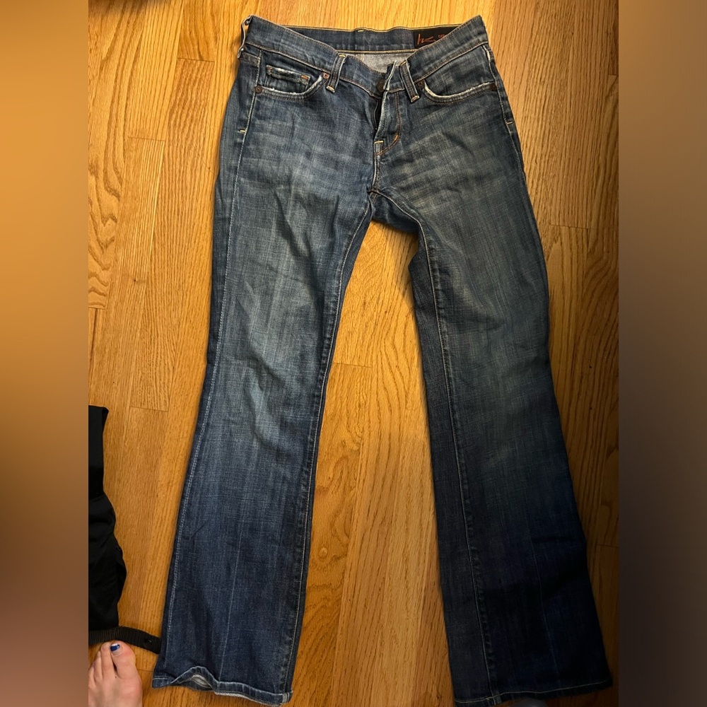 Citizens of humanity low boot cut jean perfect condition size 26